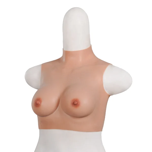 【US Spot】Wearable silicone breast 1