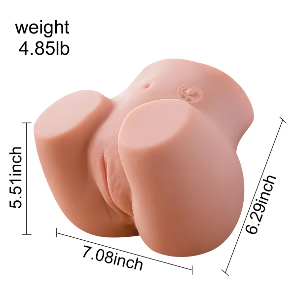 【 US Spot】Connie bust doll vibrating ass - Image 3