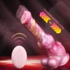 Alien horse dick retractable vibrator, wearable dildo - Image 2